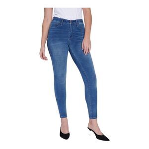 SEVEN7 High Rise Everyday Denim Jeggings Jeans Pants Zip Stretchy Womens 4